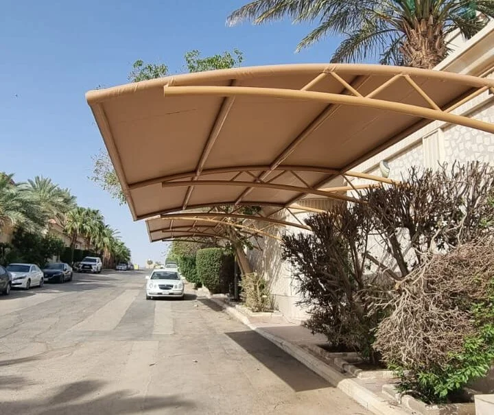 مظلات مواقف سيارات بالرياض