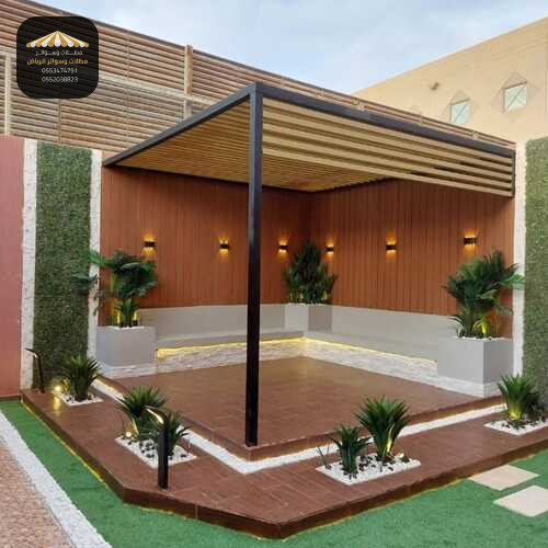 مظلات حدائق خارجية بالرياض