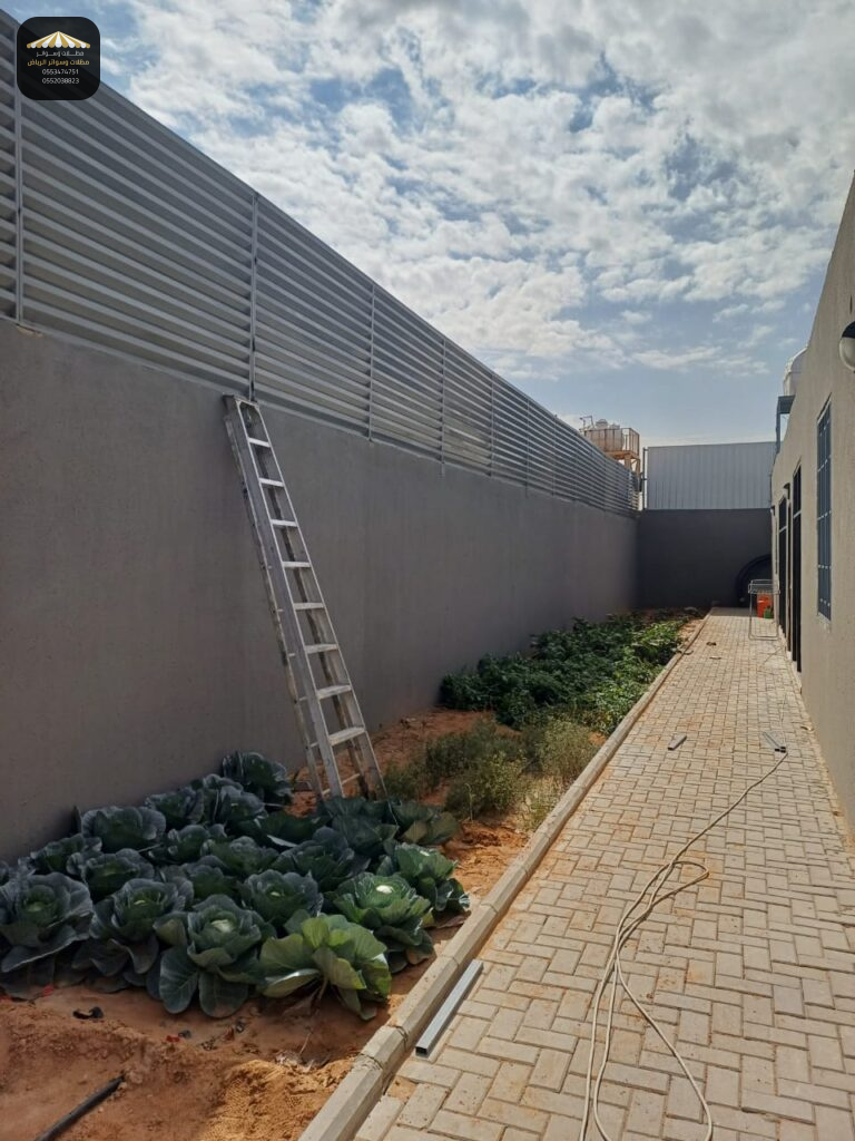 مؤسسة الرياض لتركيب السواتر الحديد المجدولة والشرائح بالرياض