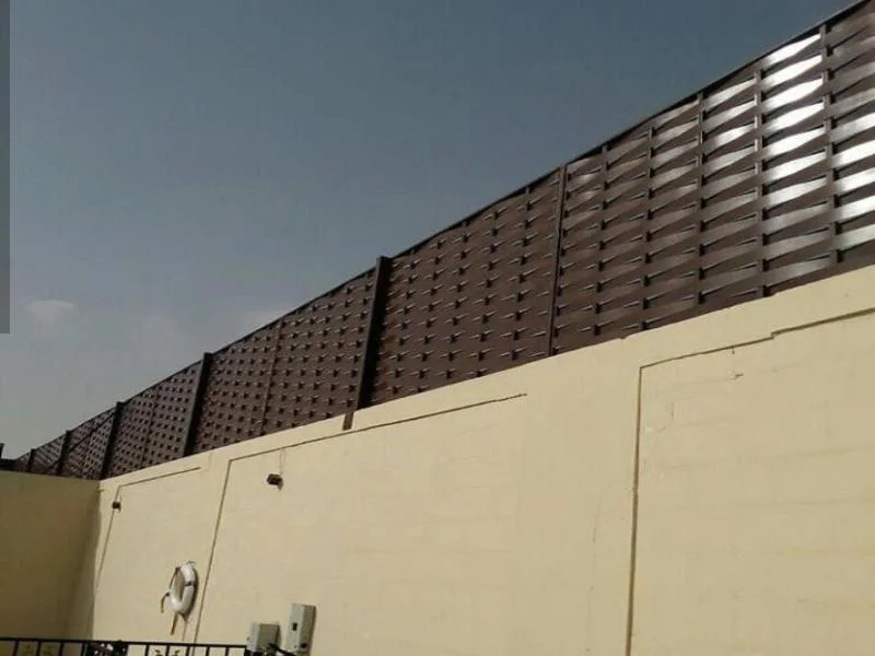 تركيب سواتر حديد مجدول او شرائح بالرياض