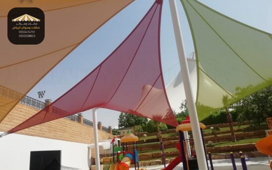 مؤسسة مظلات وسواتر الرياض لتركيب أحدث مظلات مدارس بالرياض