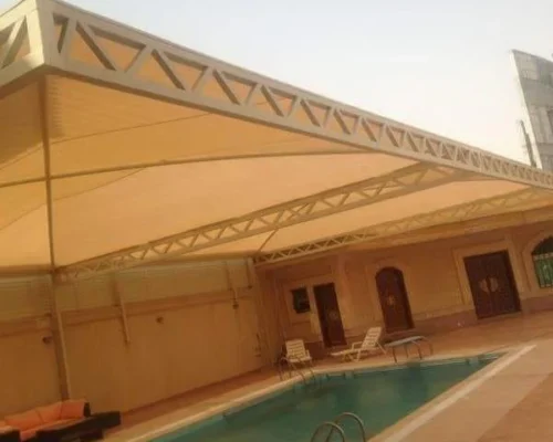 مظلات تغطية مسابح بالرياض
